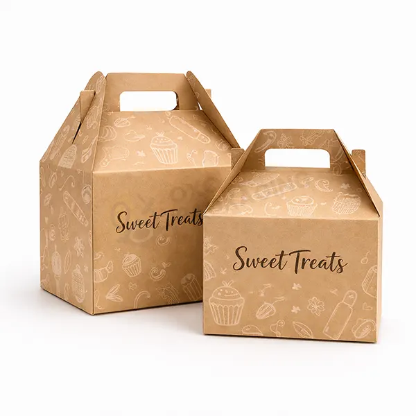 Kraft Gable Boxes
