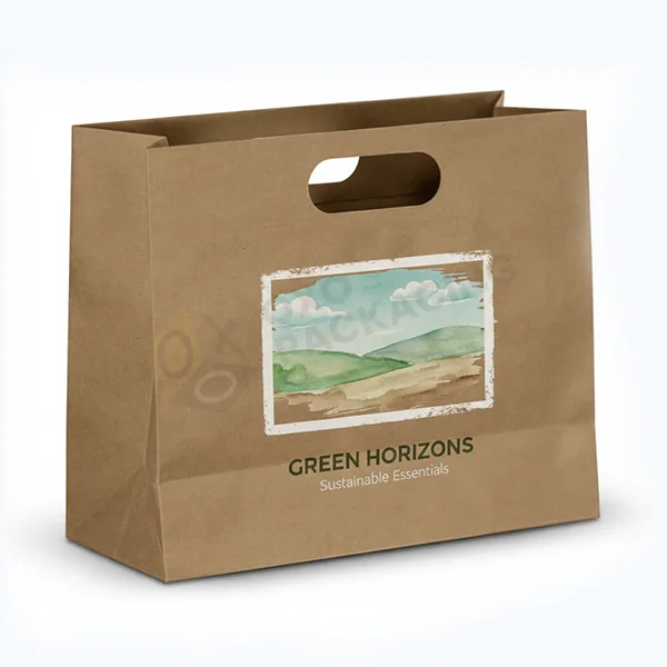 Kraft Landscape Paper Bag