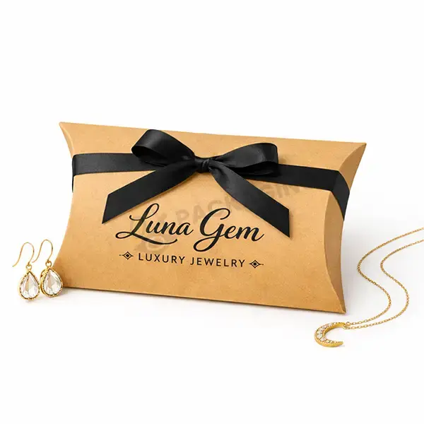 Custom Kraft Pillow Boxes
